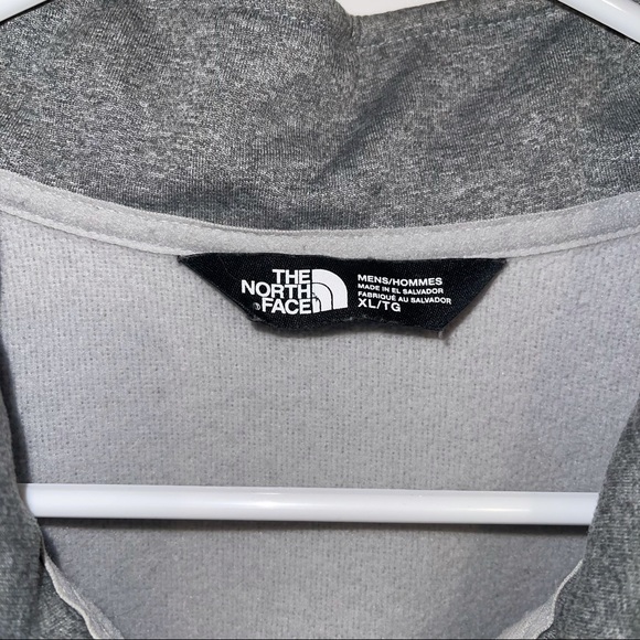 North Face Canyonlands Grey Quarter Zip Pullover - Picture 5 of 6
